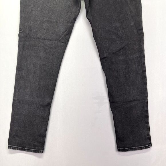 Levis 512 Perfectly Slimming Skinny Leg Women's Jeans Plus Size 12‎ Denim Black - Picture 13 of 15